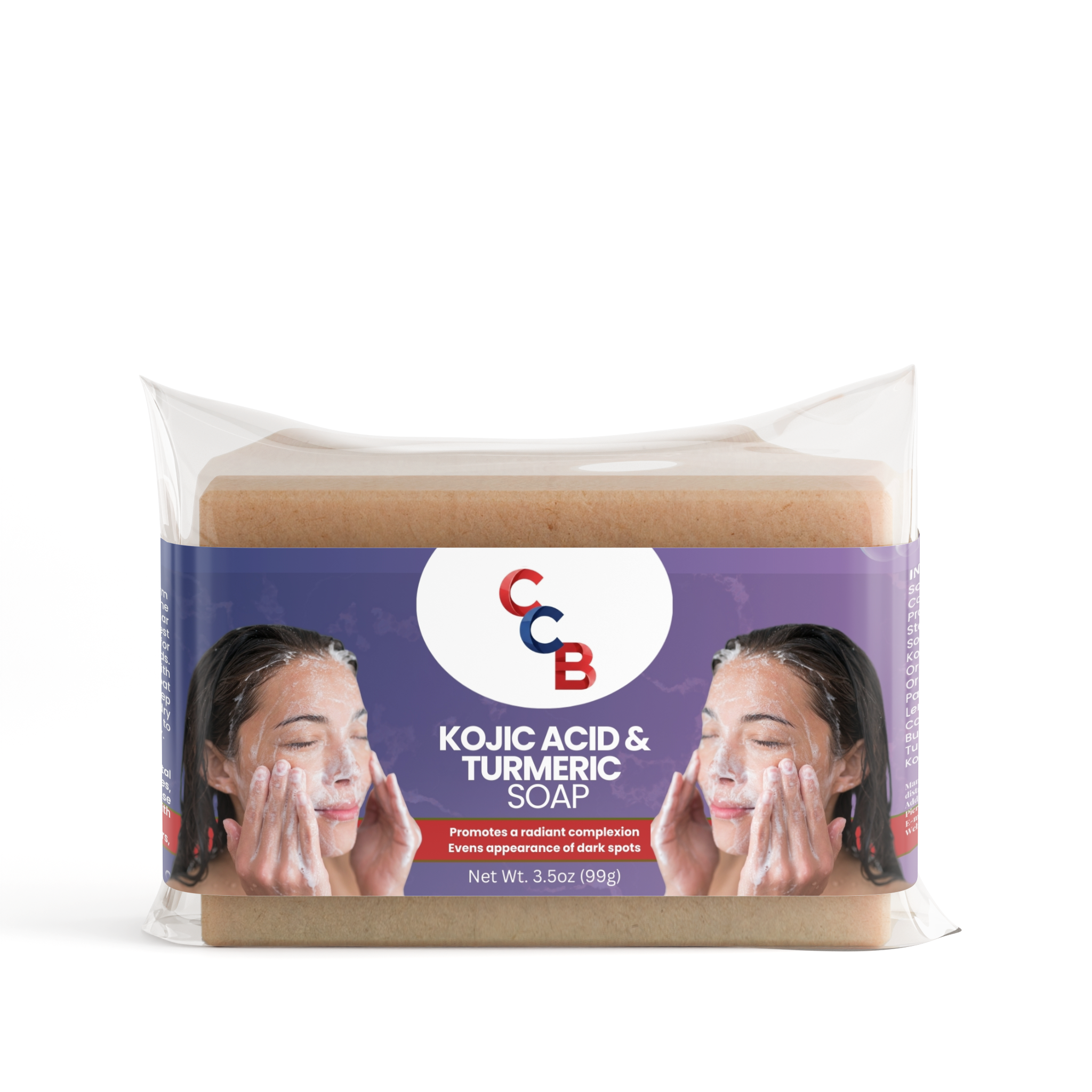 Kojic Acid & Turmeric Soap – Brightening Skin Cleanser